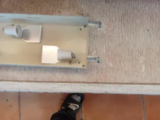 Lámpara de techo metálica