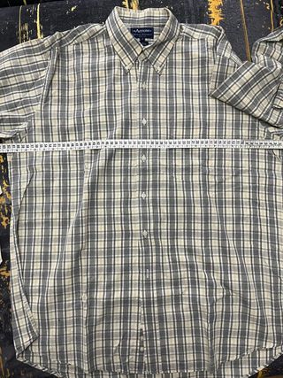 2 Camisas Arrow Cuadros Beige y Gris