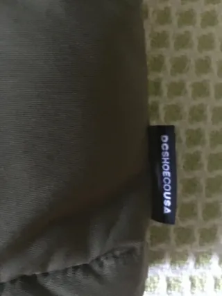 Abrigo Parka DC Talla 16 Años Verde