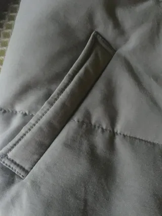 Abrigo Parka DC Talla 16 Años Verde