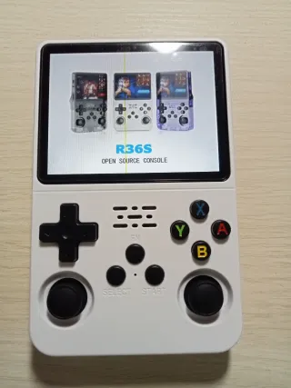 Console R36S 64G bianca