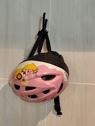 Bici niña Btwin Decathlon blanca-rosa