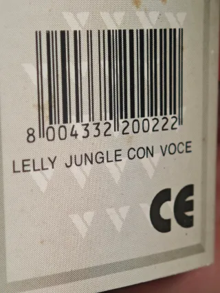 Peluche Scimmia Lelly New Line Voce Jungle