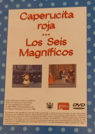 DVD Cuentos Clásicos: Caperucita Roja y El Gato co
