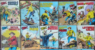 TEX Lotto 40 fumetti serie non consecutiva 251 294