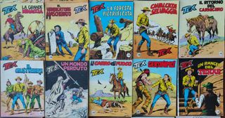 TEX Lotto 40 fumetti serie non consecutiva 251 294