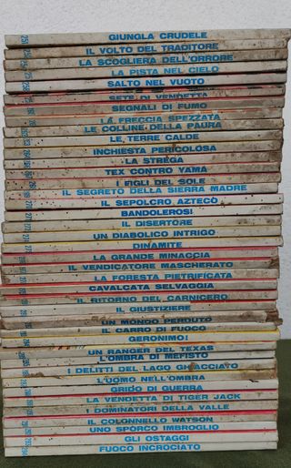 TEX Lotto 40 fumetti serie non consecutiva 251 294