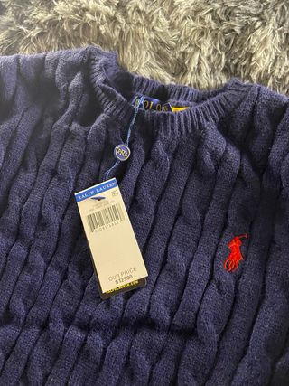 Maglione Polo Ralph Lauren Uomo Blu