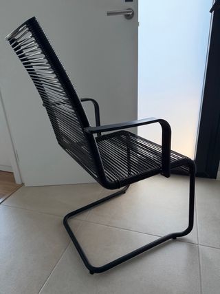 Silla de exterior VÄSMAN con reposabrazos (4 unid)