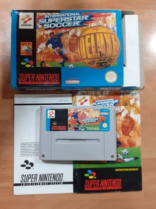 International Superstar Soccer Deluxe pal esp snes