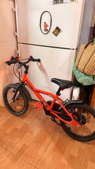 Bicicleta infantil BTWIN naranja