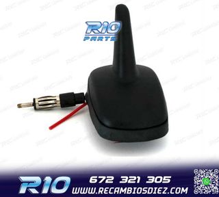 ANTENA ALETA DE TIBURÓN CON AMPLIFICADOR