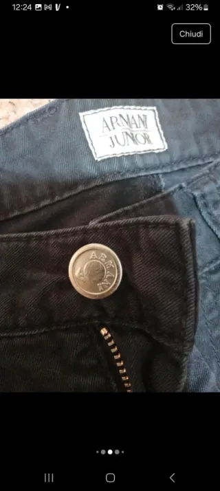 Pantaloni Armani Bambino