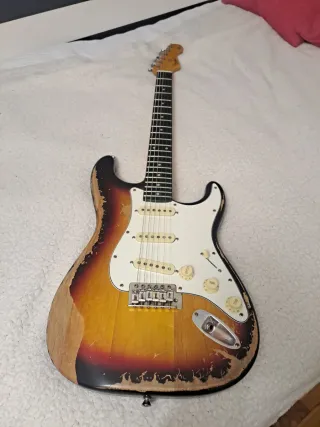 Cambio Fender Stratocaster Relic Copia Custom Shop