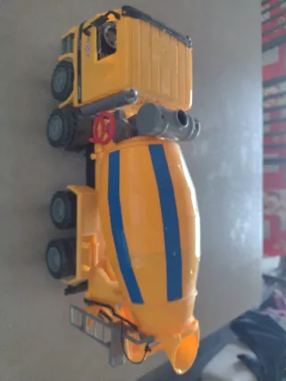 Camión Hormigonera Juguete Amarillo