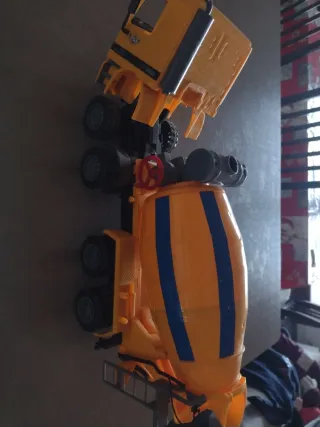 Camión Hormigonera Juguete Amarillo