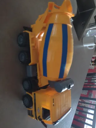 Camión Hormigonera Juguete Amarillo