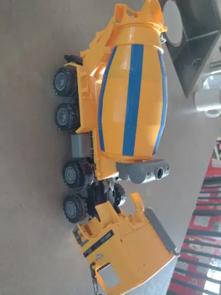 Camión Hormigonera Juguete Amarillo