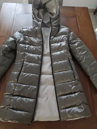 Piumino reversibile People of Shibuya donna beige