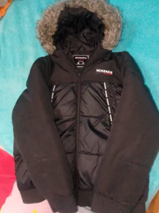 Chaquetón McKenzie Talla 13-14 Años Negro