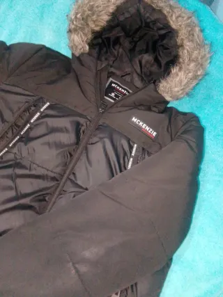 Chaquetón McKenzie Talla 13-14 Años Negro