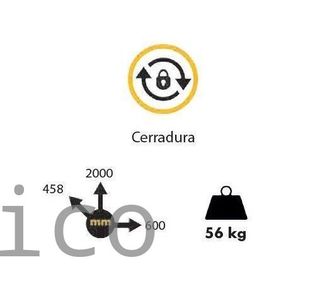 Armario Alto con Puerta Simple Alyco 192851