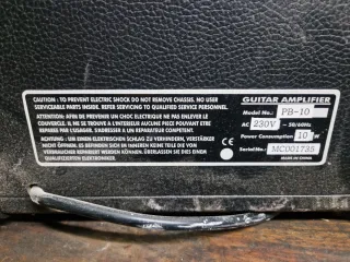 Amplificador Tenson PB-10 Guitarra