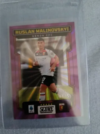 Card Score Serie A numerate