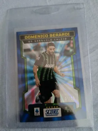 Card Score Serie A numerate