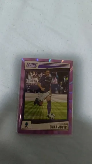 Card Score Serie A numerate