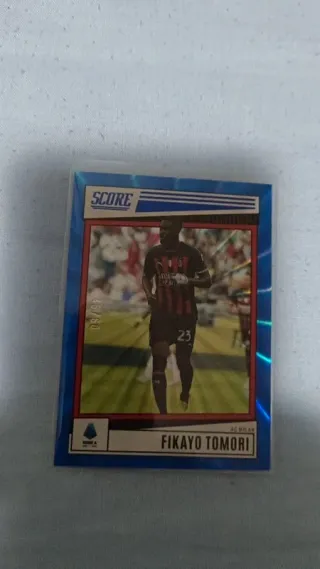 Card Score Serie A numerate