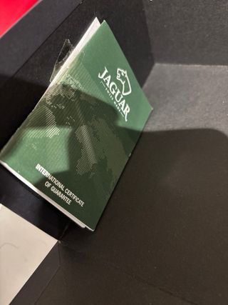 Reloj Jaguar Cronógrafo marron y Plateado