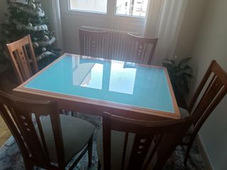 Mesa comedor y 6 sillas