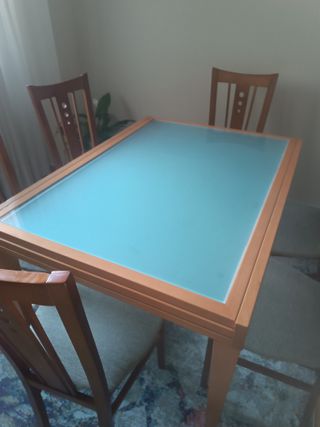 Mesa comedor y 6 sillas