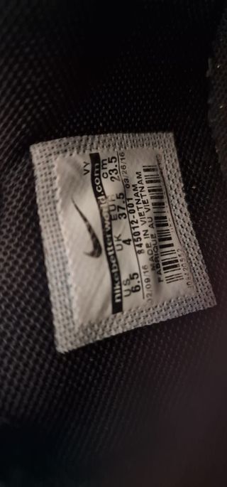 Zapatillas Nike Mujer Negro/Gris