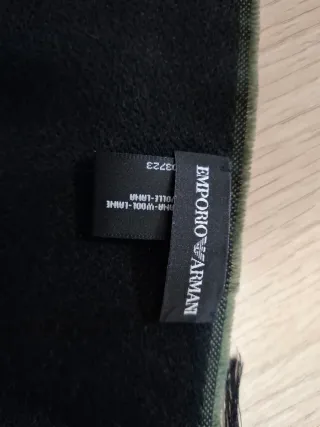 Sciarpa Emporio Armani Lana