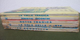 TEX Gigante Lotto 5 fumetti numeri bassi RISTAMPE