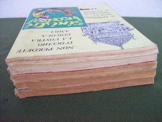 TEX Gigante Lotto 5 fumetti numeri bassi RISTAMPE