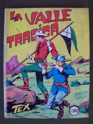 TEX Gigante Lotto 5 fumetti numeri bassi RISTAMPE
