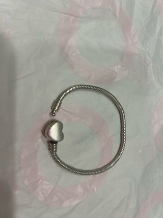 Pulsera Pandora Corazón Plata
