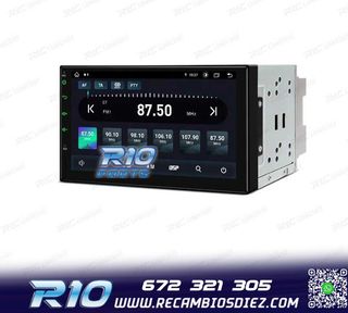 RADIO GPS ANDROID 12 HD TACTIL BLUETOOTH USB SD