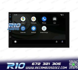 RADIO GPS ANDROID 12 HD TACTIL BLUETOOTH USB SD