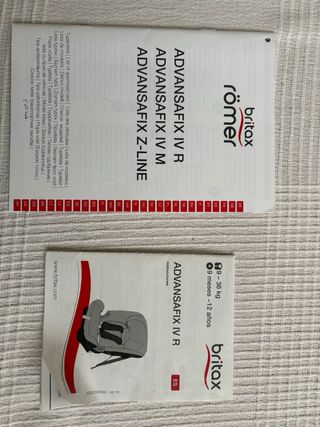 Silla coche Britax Römer Grupo 1-2-3