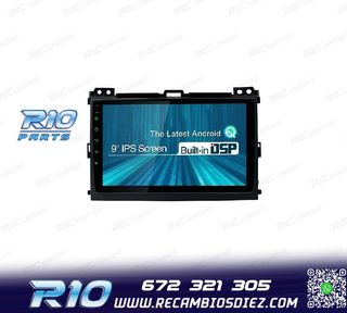 RADIO GPS ANDROID 12 PARA TOYOTA LAND CRUISER 02-09