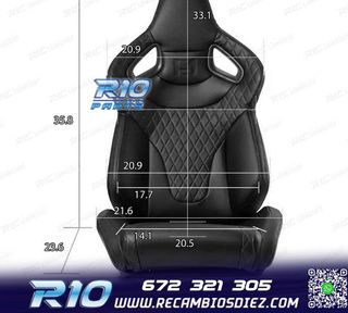 KIT ASIENTO BAQUET UNIVERSAL CUERO NEGRO ESTILO SPORTSTER CU