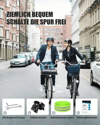 Sedile Bici Ampio Morbido e Confortevole