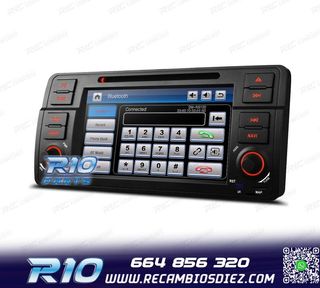 RADIO NAVEGADOR 7" BMW SERIE 3 E46 98-06 USB GPS TACTIL HD