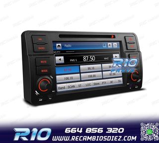RADIO NAVEGADOR 7" BMW SERIE 3 E46 98-06 USB GPS TACTIL HD