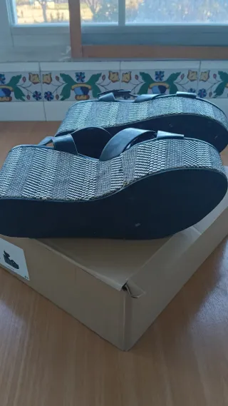 Sandalias Mango Plataforma Mujer