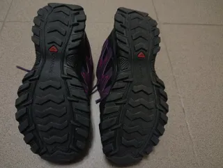 Zapatillas Salomon Trekking Mujer Morado/Rosa